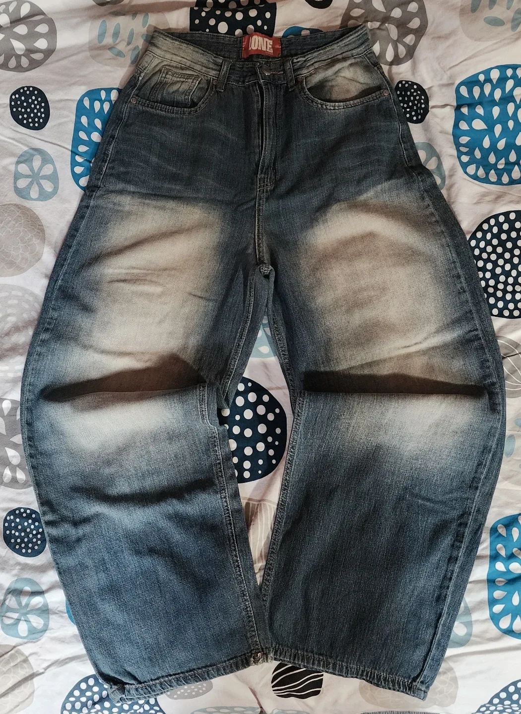 Washed lewkin jeans - photo 3
