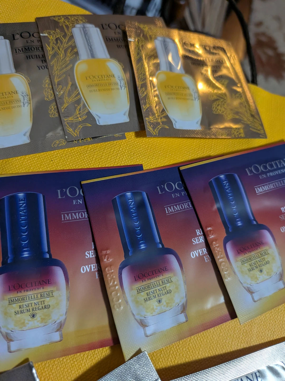 L'Occitane Immortelle Divine 12 sample packs. - photo 4