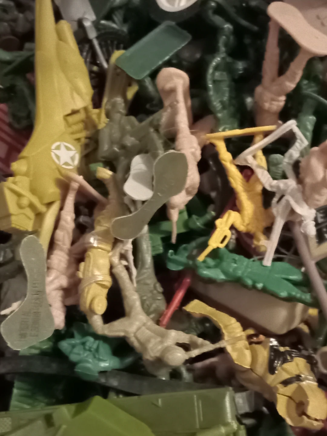 Bag full of army toys - photo 2