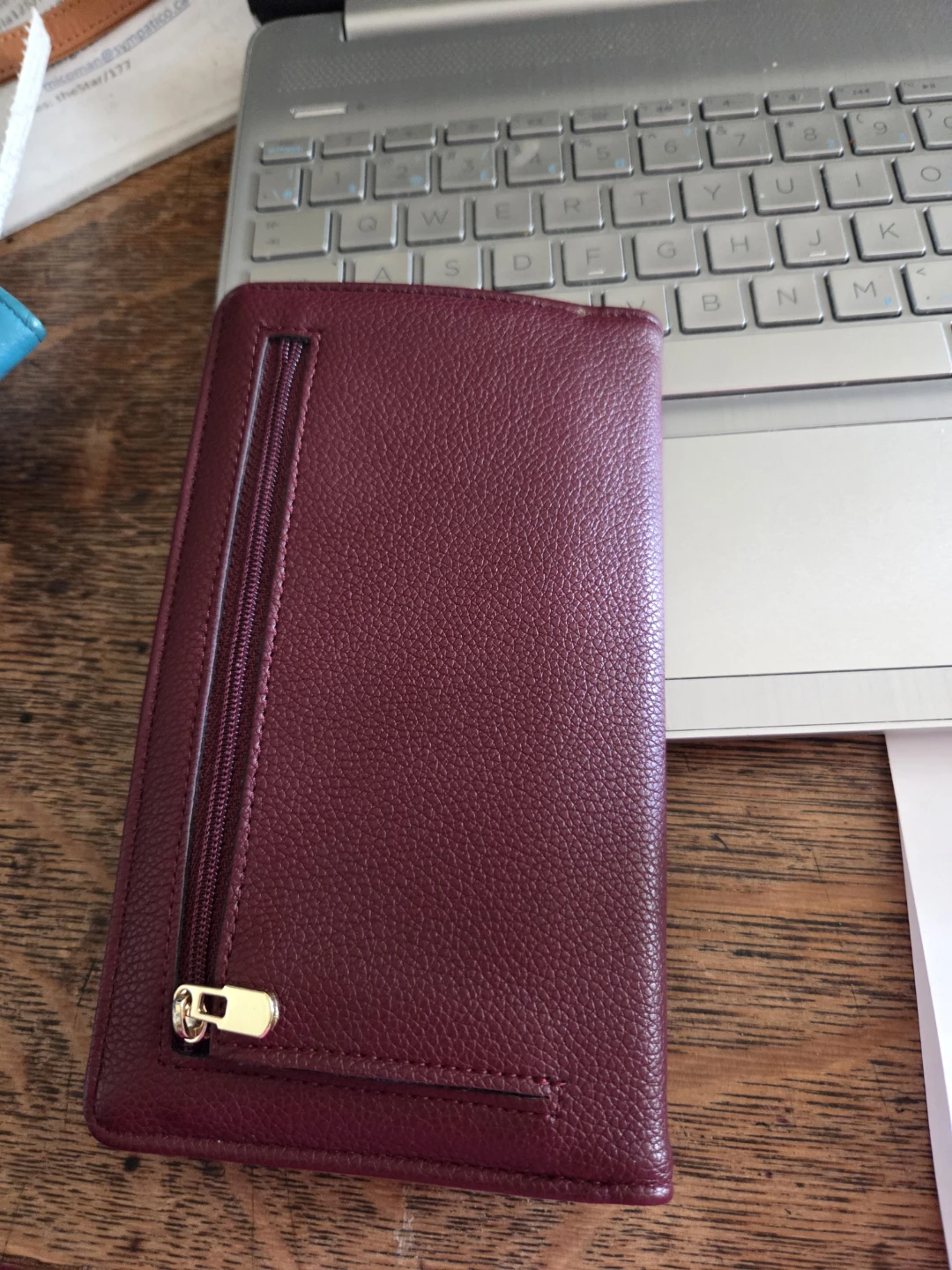 Lark & Ives Burgundy Wallet - photo 3