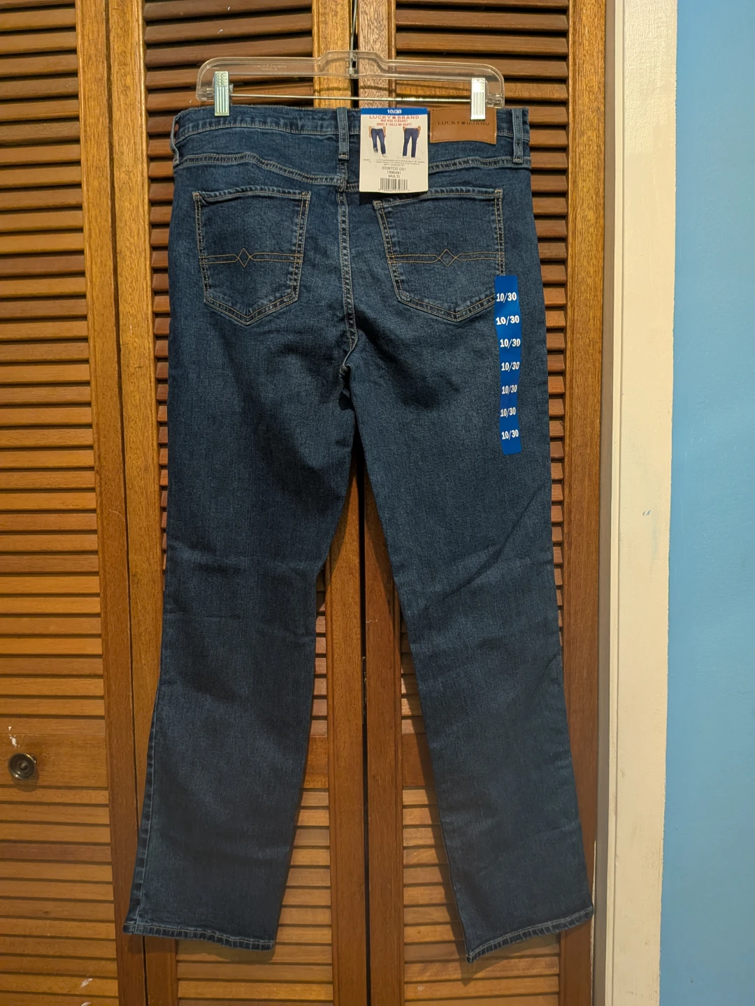 Lucky Brand Mid Rise Straight Jeans 10/30 - photo 3