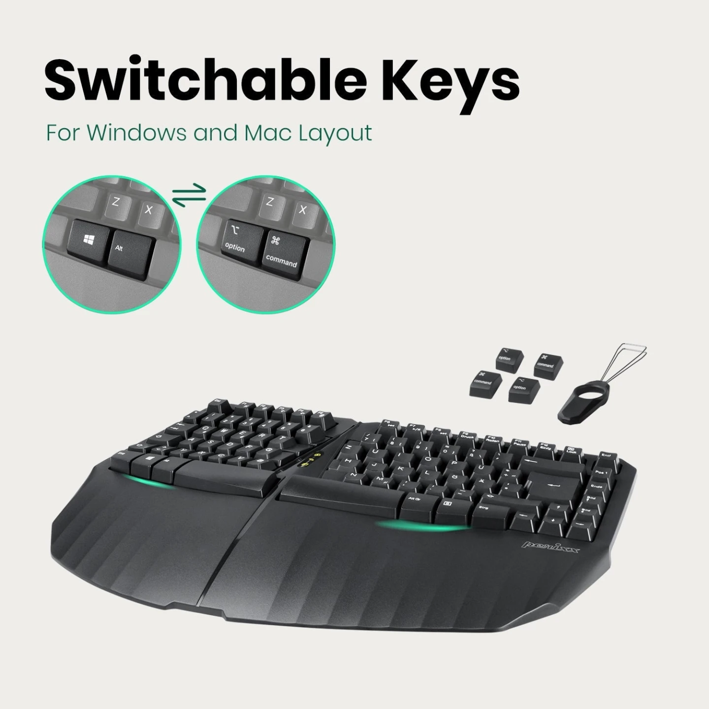 Wireless Ergonomic Keyboard - photo 5