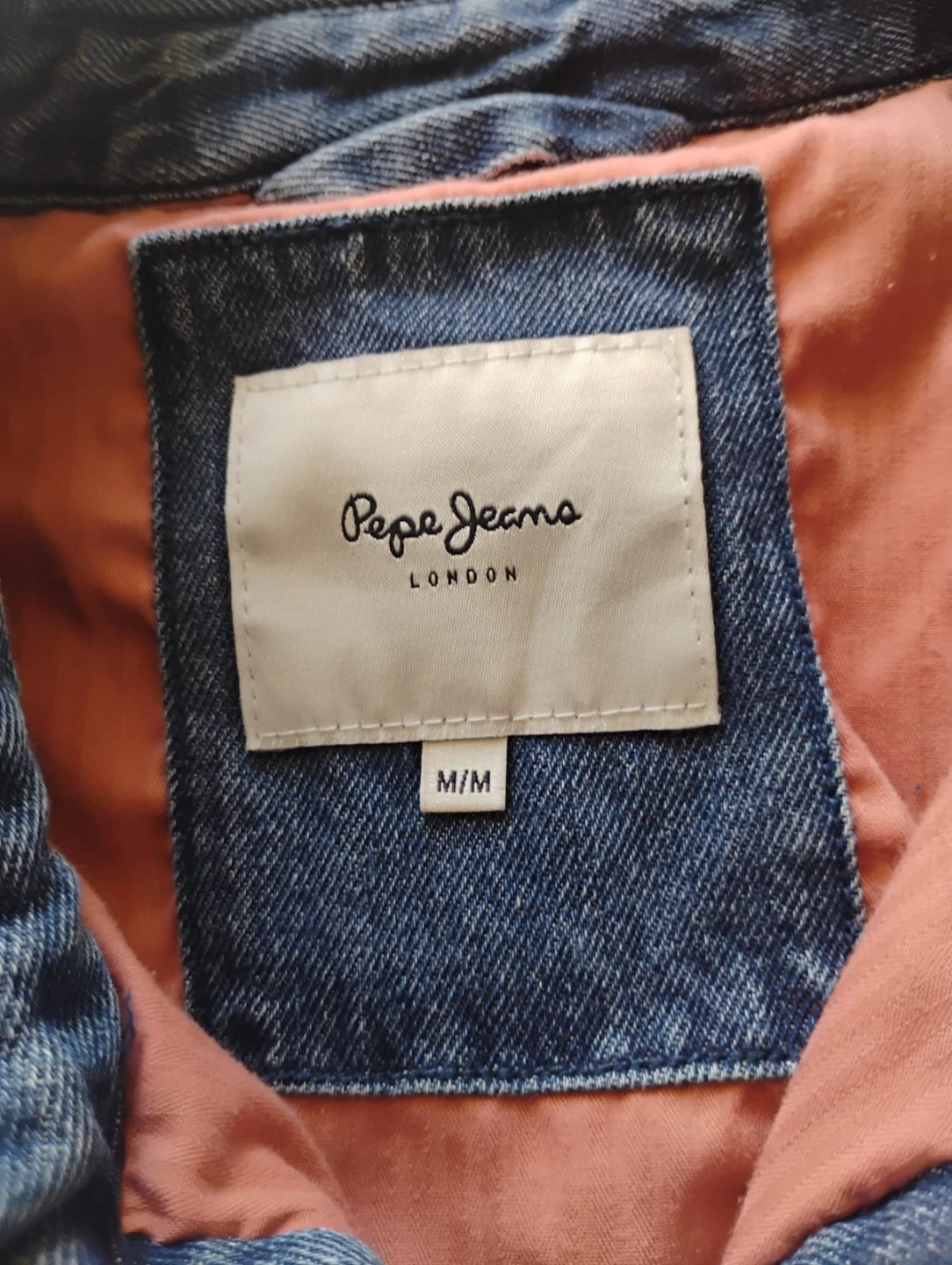 Pepe Jeans Quilted Denim Shirt Jacket Medium - photo 2