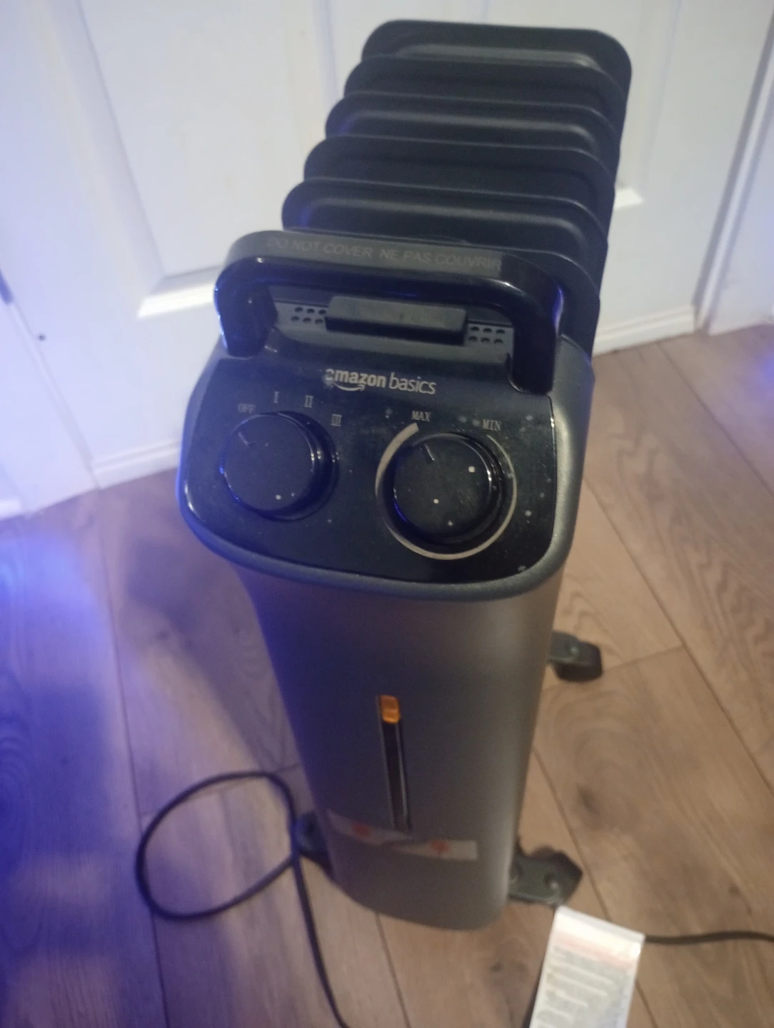 Amazon Basics Oil-Filled Radiator Heater - photo 2
