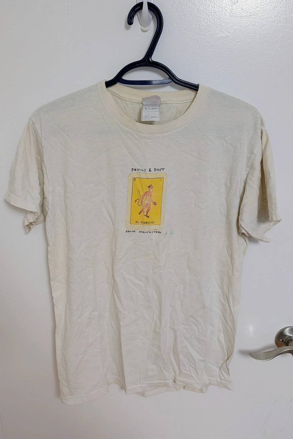 Bruce Springsteen Devils & Dust T-Shirt - Size Medium