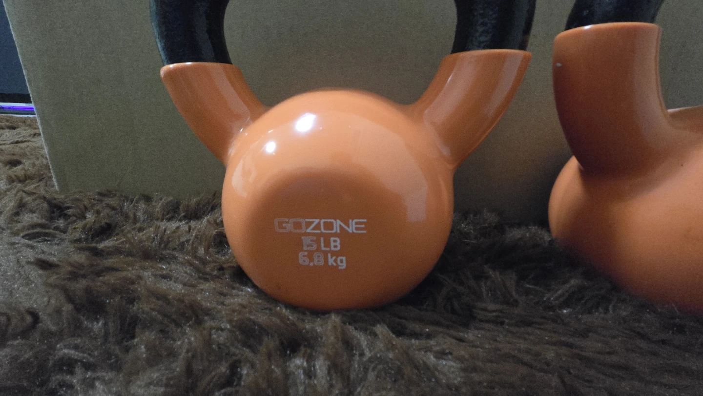 🔥 Home Gym Bundle – 2×15 lb Kettlebells + 2×10 lb Dumbbells - photo 4