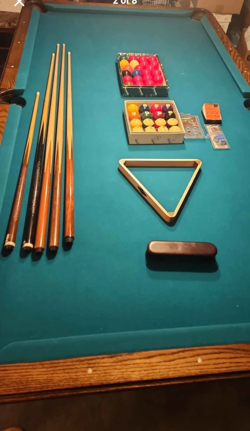 8x4 SLATE Pool table