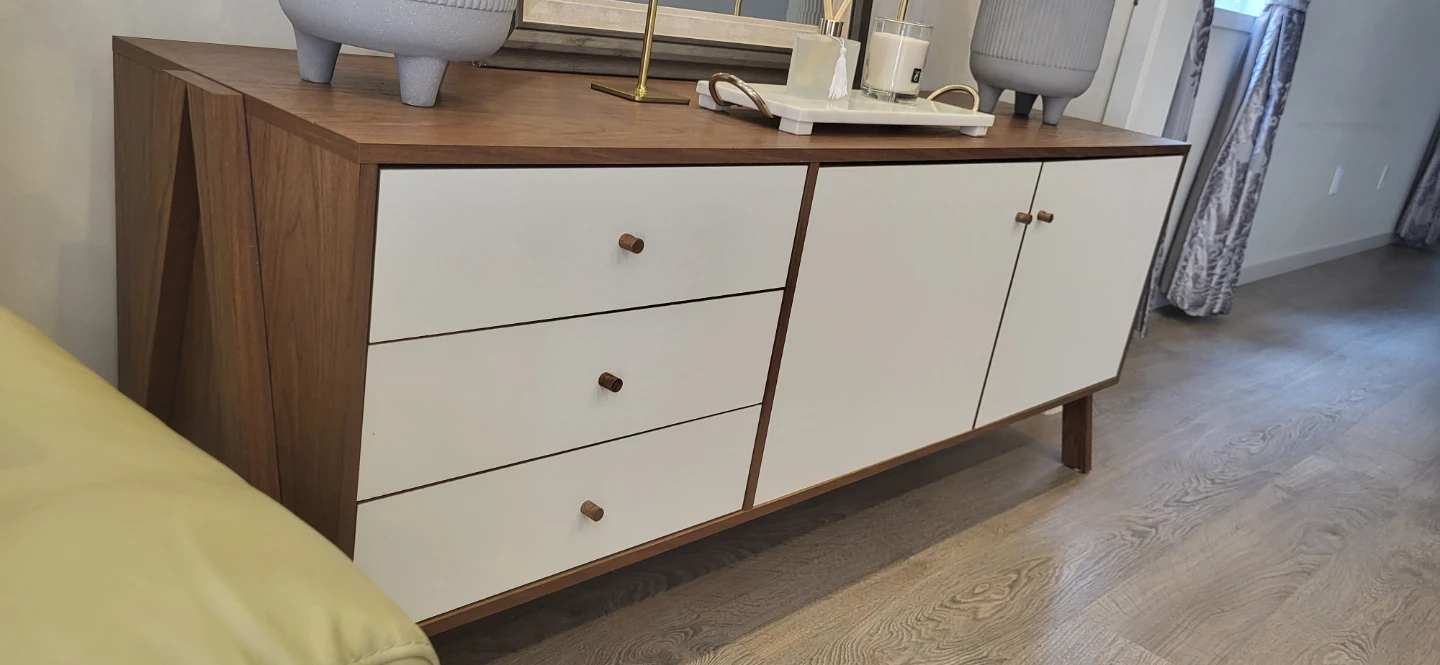 Title Structube Mid-Century Modern Sideboard / Buffet Cabinet - photo 4