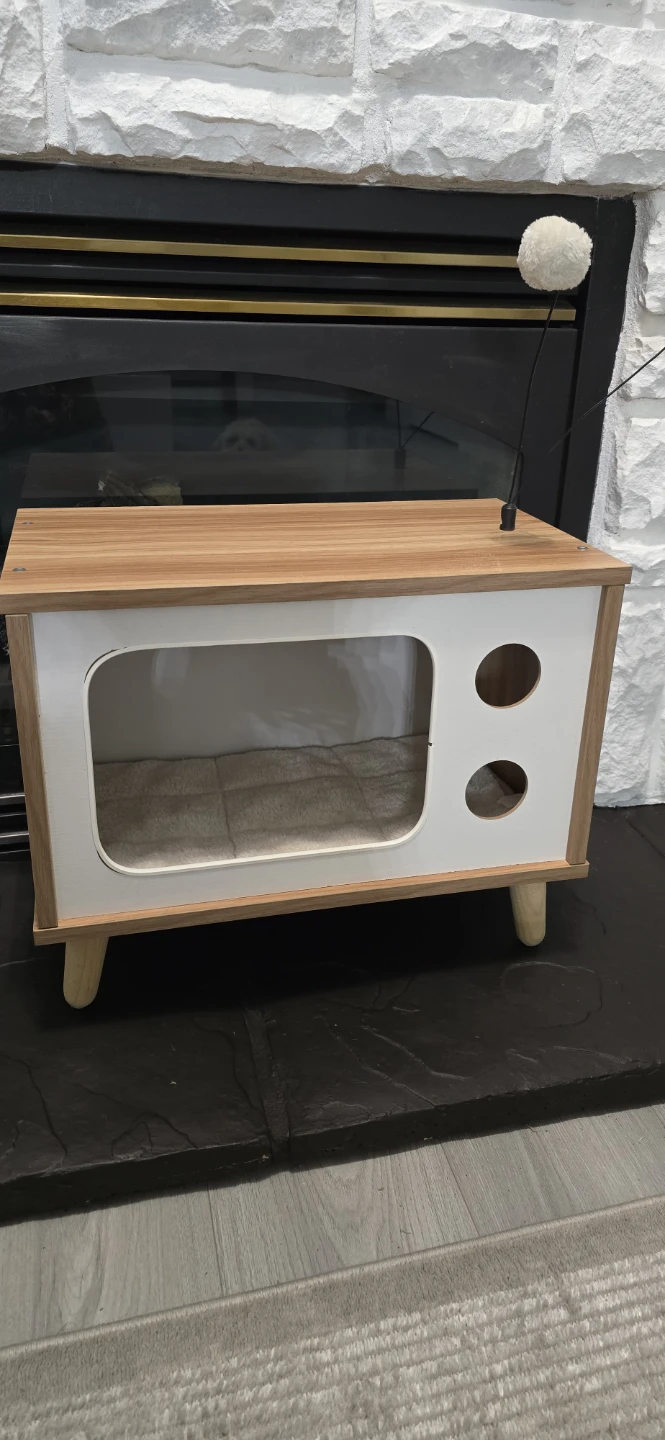 Retro TV Cat Bed / Condo