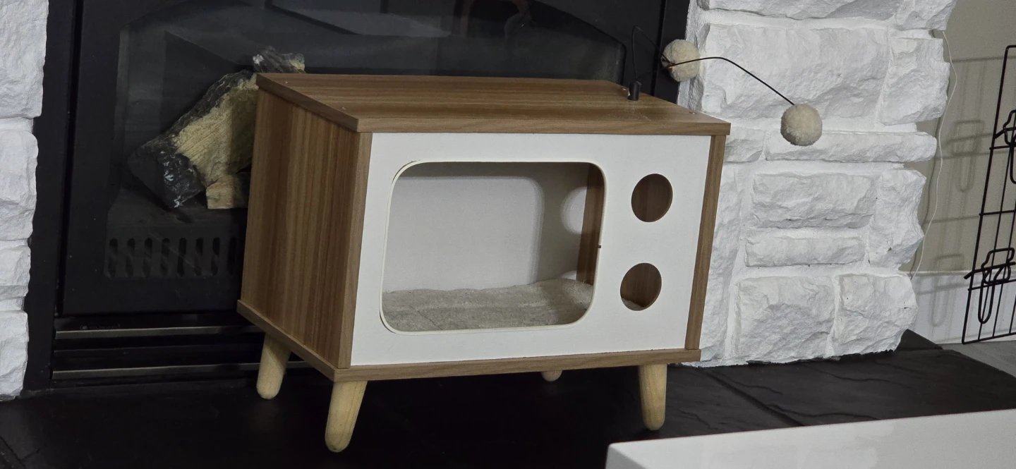 Retro TV Cat Bed / Condo - photo 2
