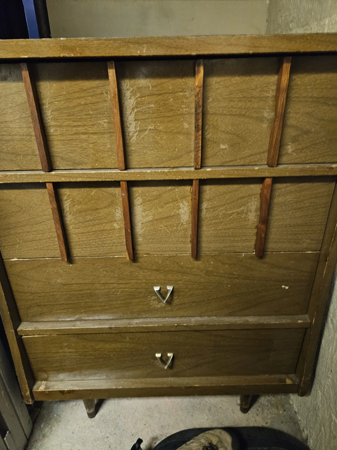 Wooden dresser with 4 drawers - photo 2