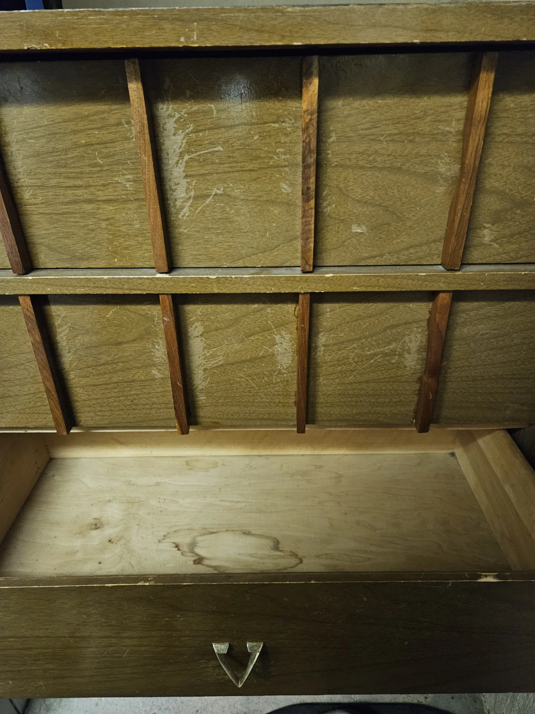 Wooden dresser with 4 drawers - photo 5