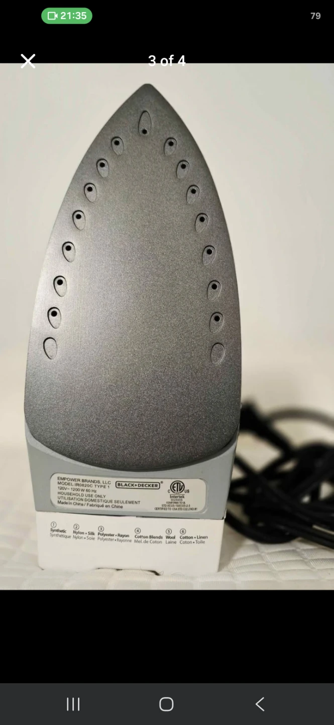 BLACK+DECKER Steam Iron