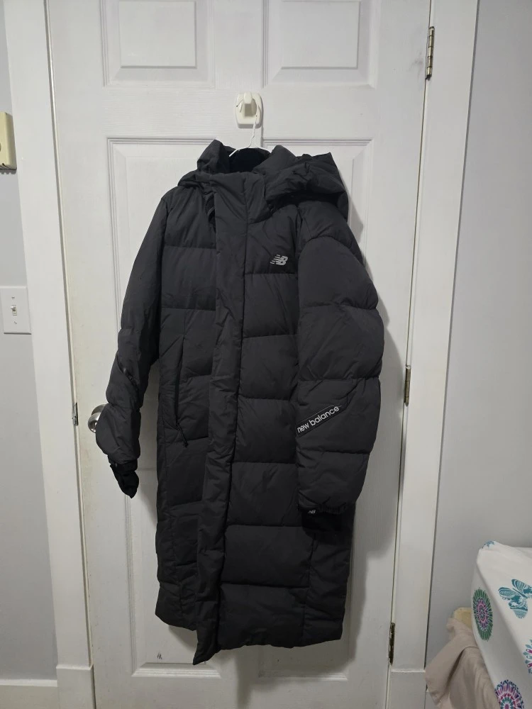 New Balance long puffer jacket