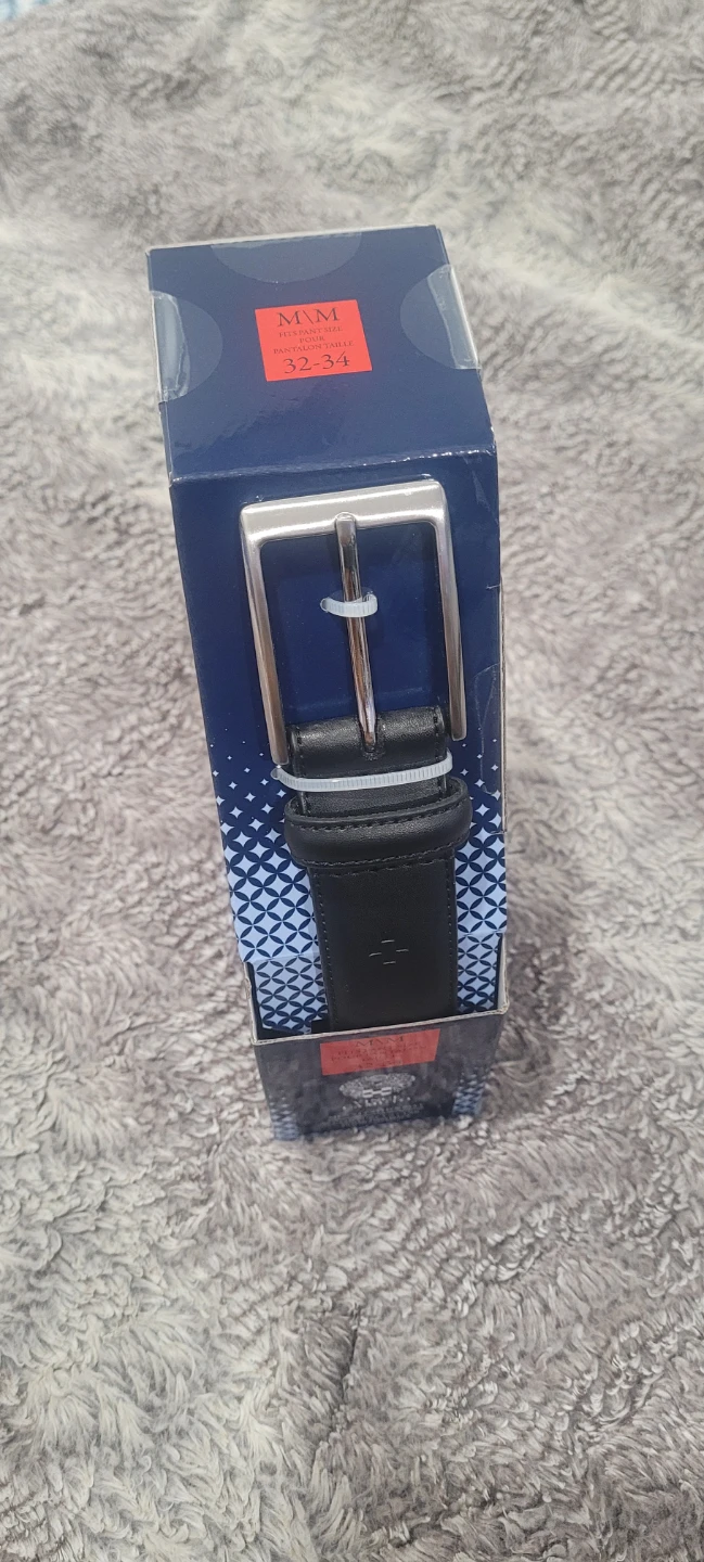 Men's Black Belt Size 32-34