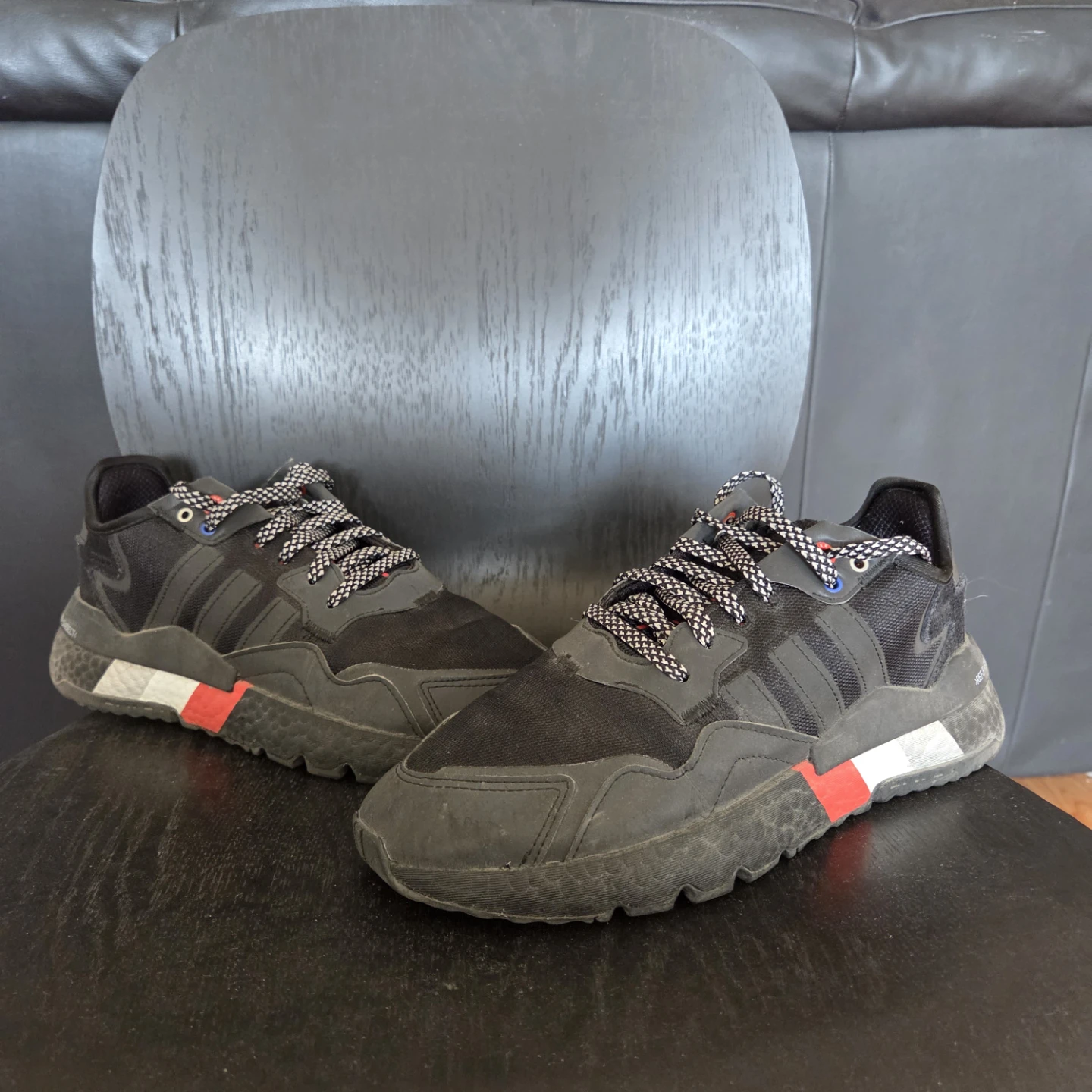 Adidas Nite Jogger Shoes Mens Size 9 - photo 2
