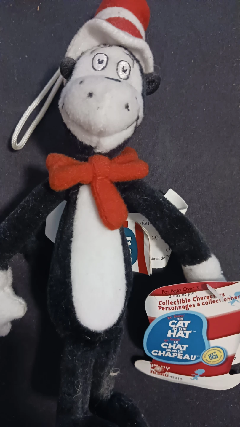 Vintage The Cat in the Hat Plush Toy