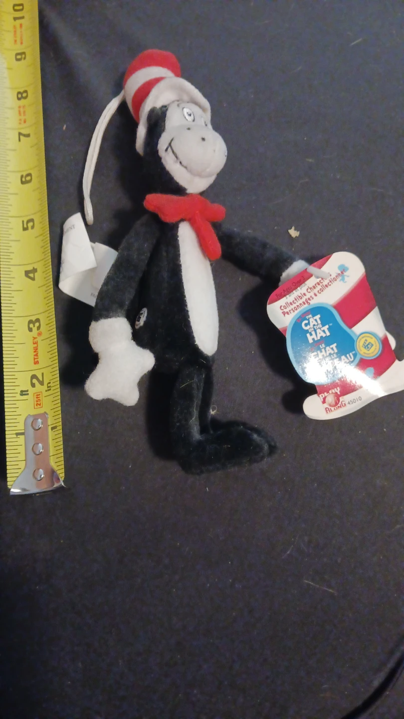 Vintage The Cat in the Hat Plush Toy - photo 4