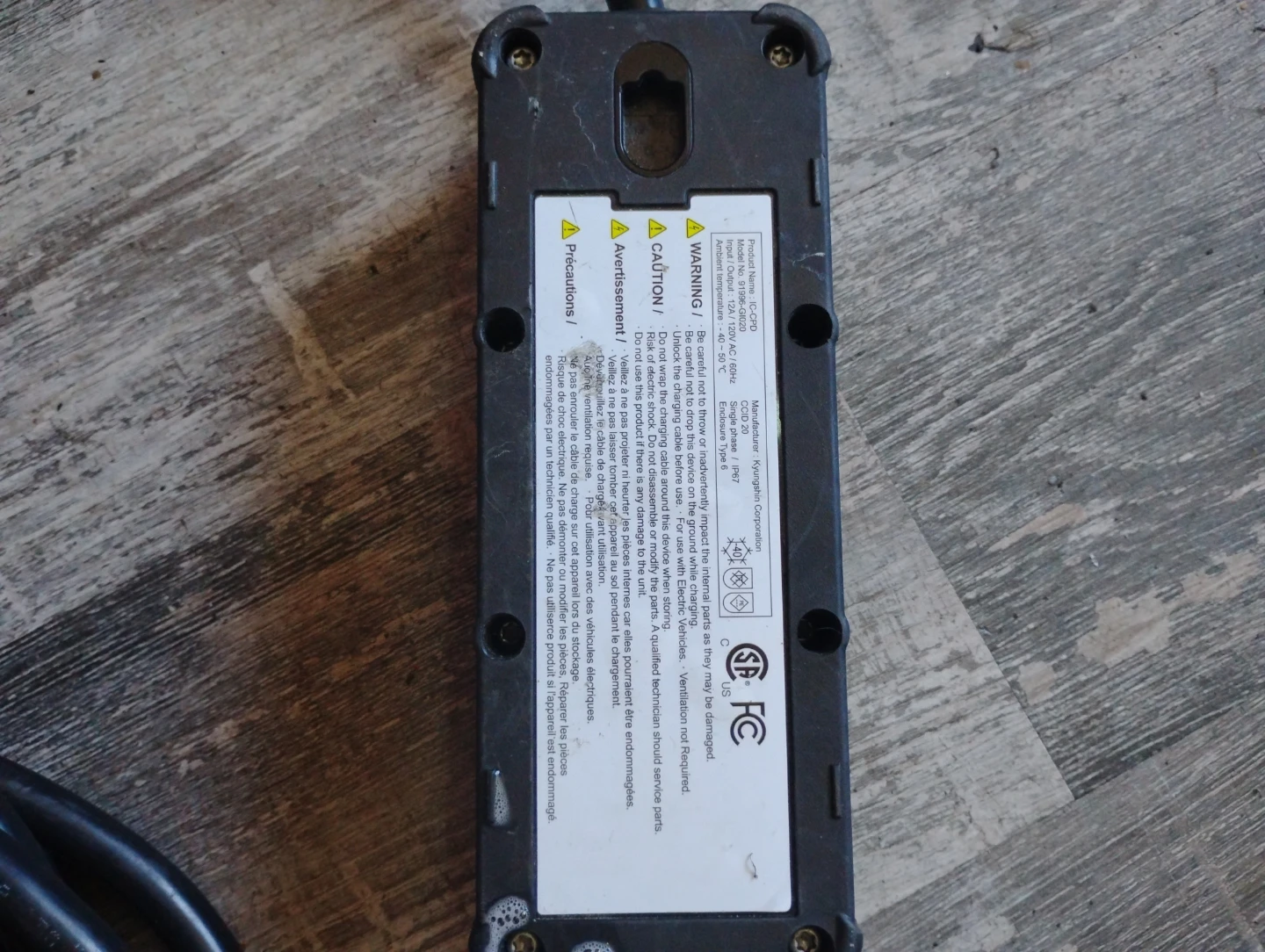 Kepingan EV Charger Cable