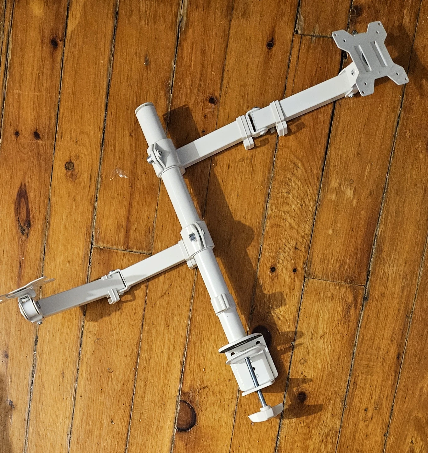 Vivo dual monitor mount w/ laptop tray - photo 2