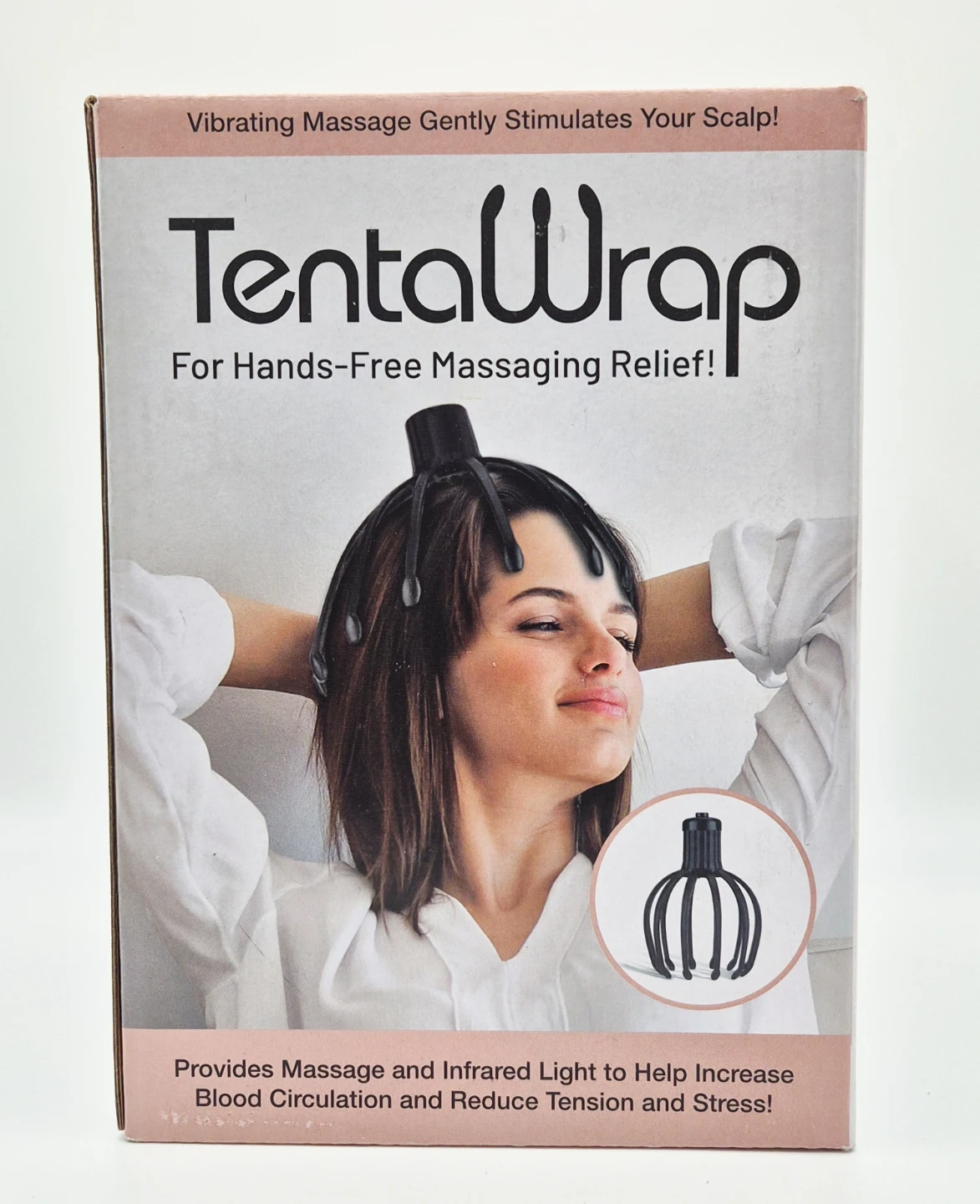 🤩 TentaWrap Hands-Free Massaging Scalp Massager