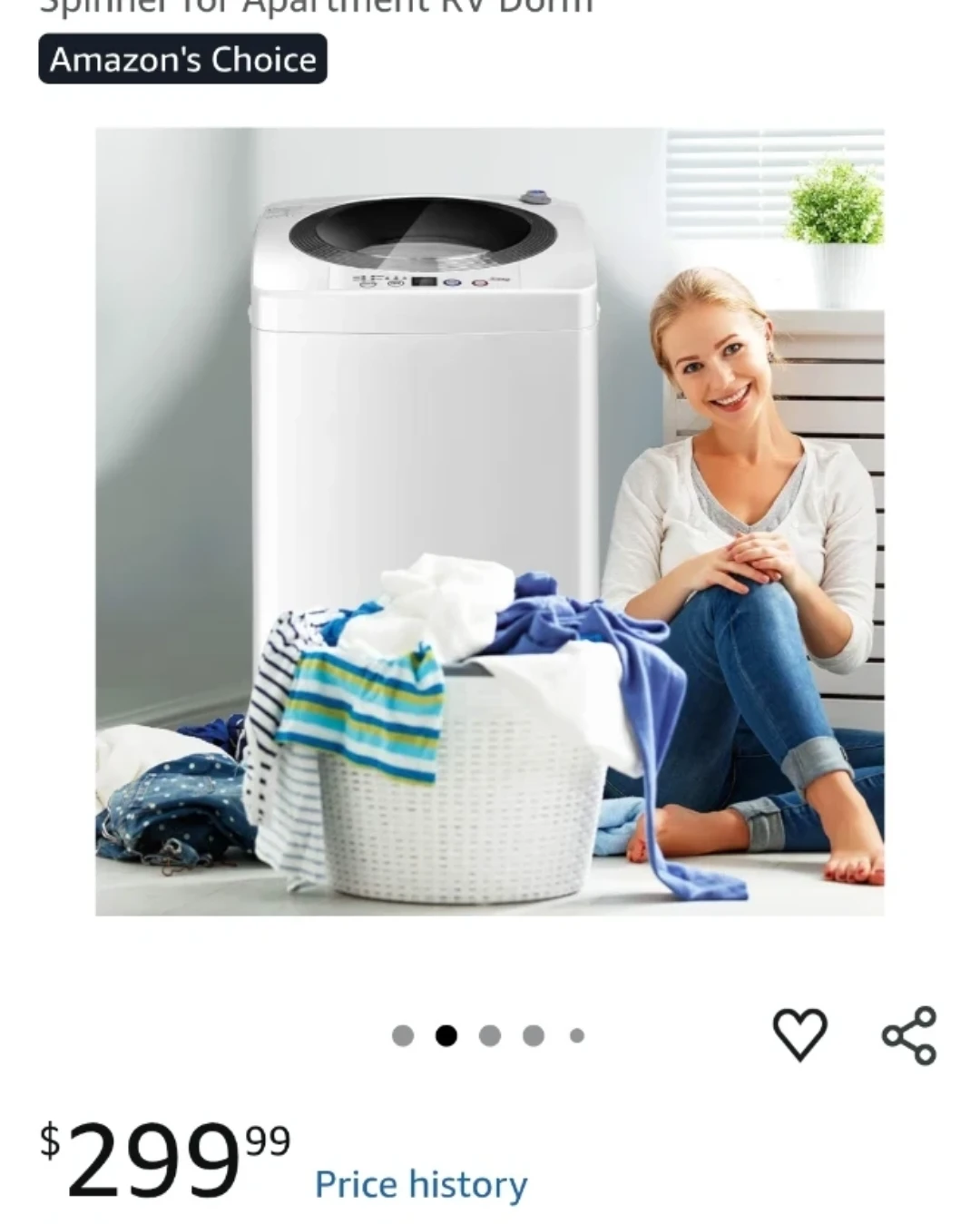 Giantex Portable Washing Machine - photo 2