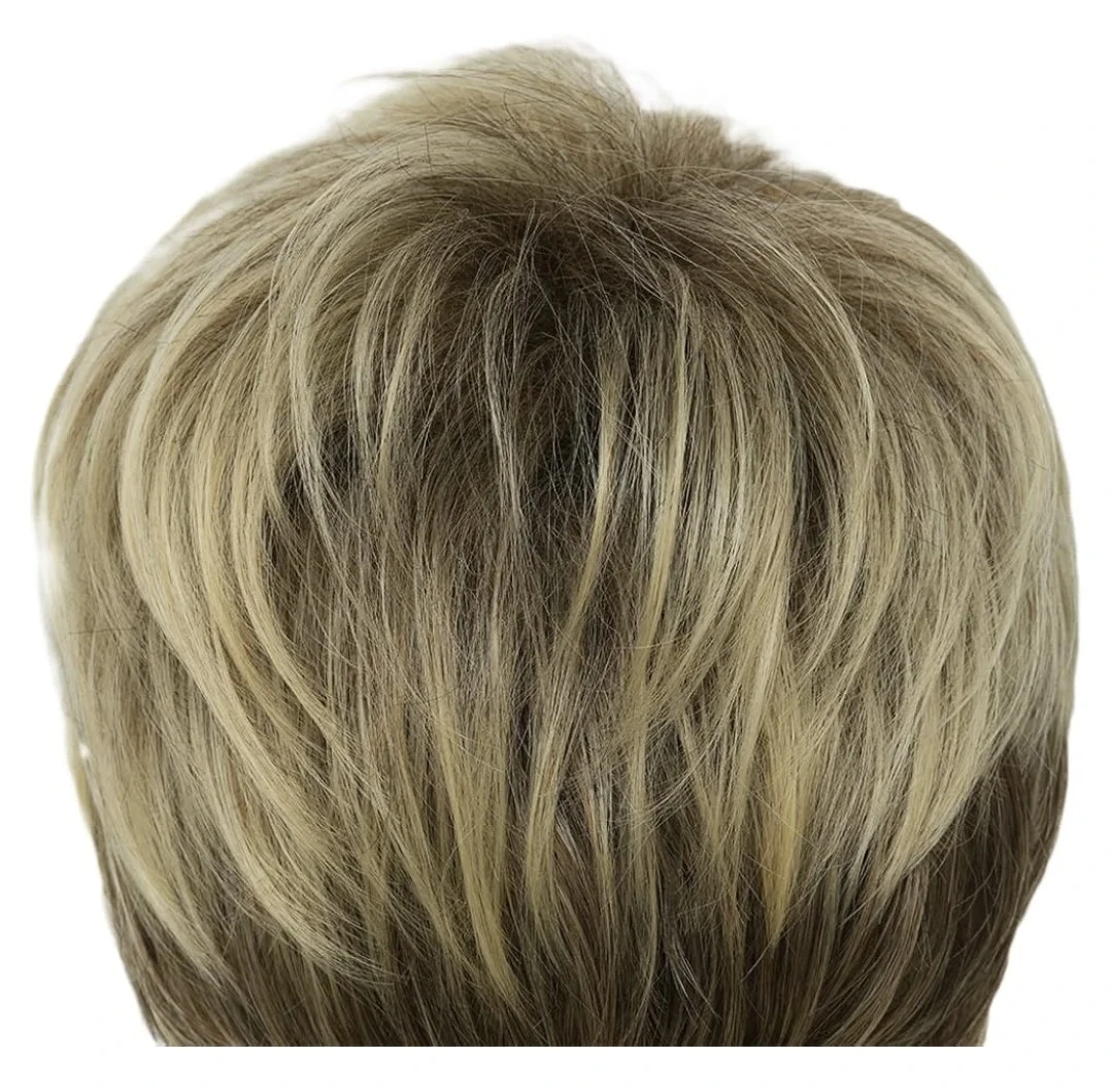 Men's Short Blonde Wig - photo 2