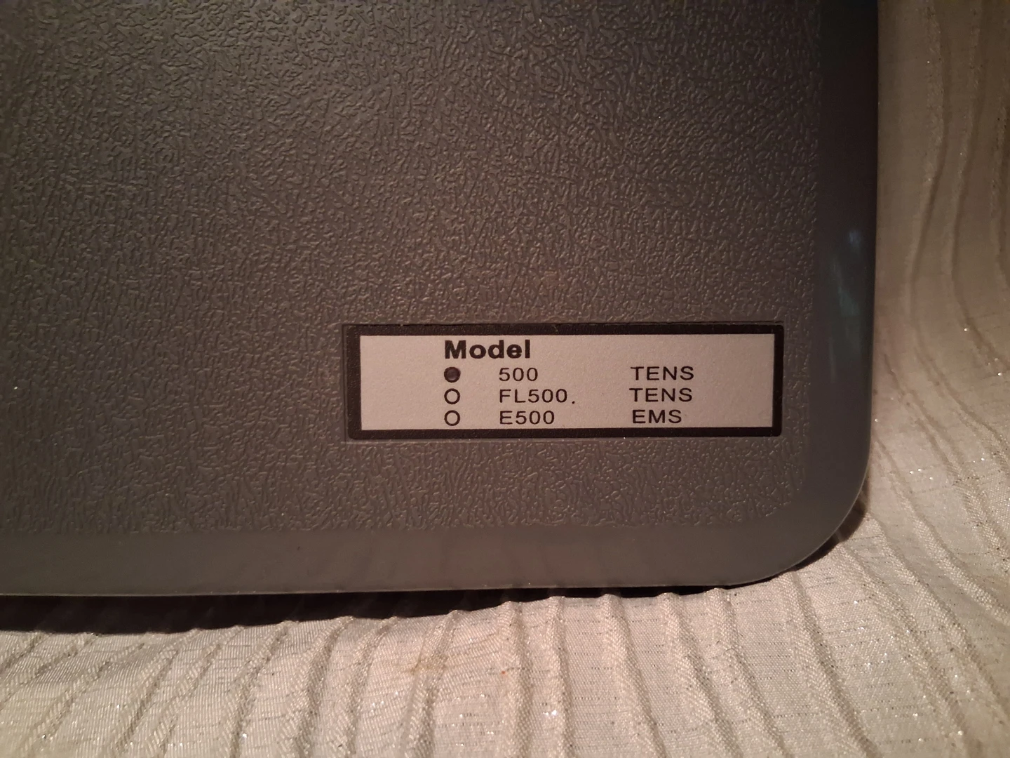 Bilt-Rite TENS 500 Unit with Pads and Leads - photo 2
