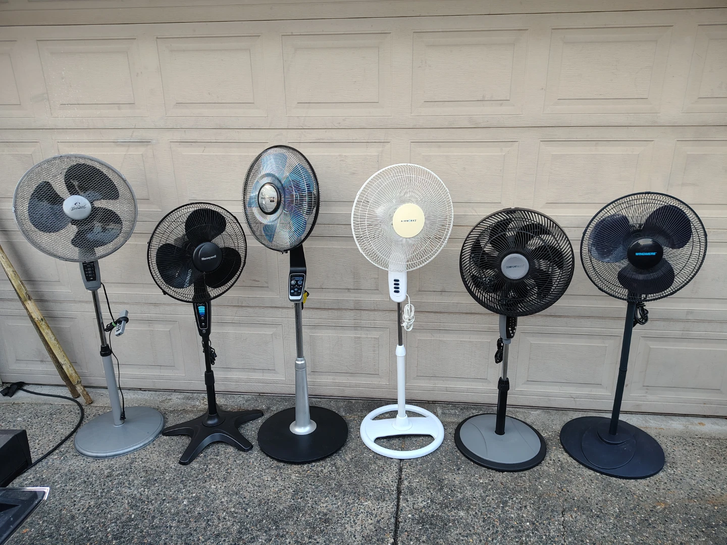 Premium Pedestal Fans $40-$100 each