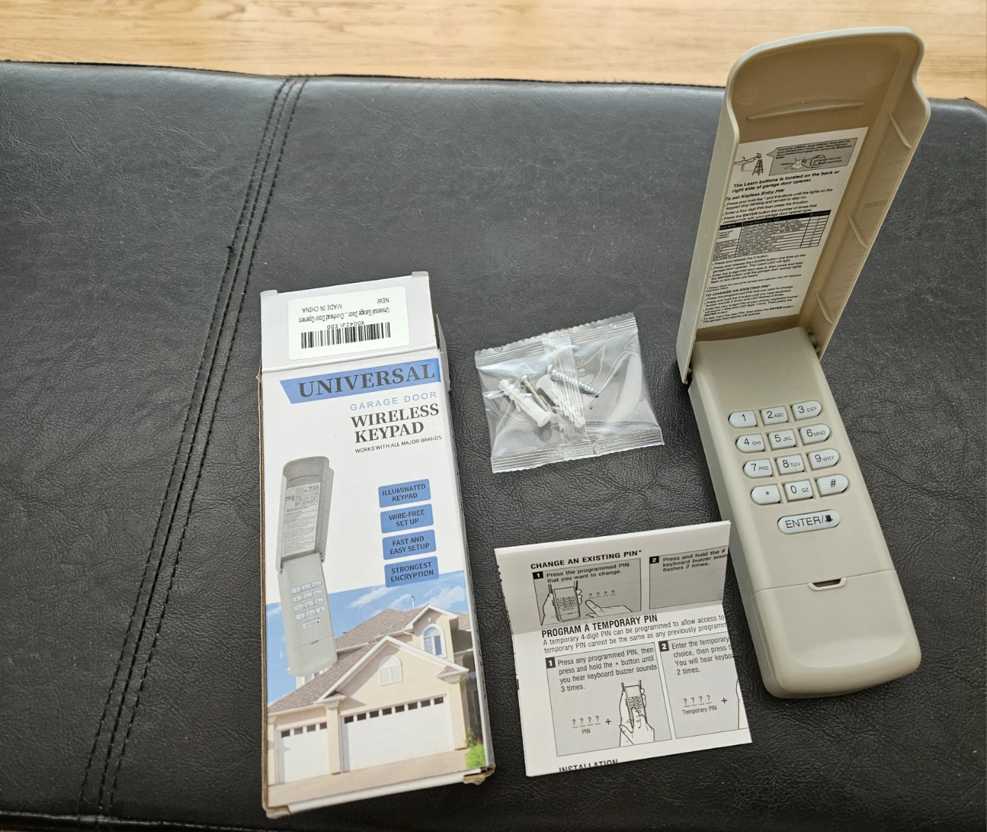 Brand New Universal Wireless Garage Door Keypad – Easy Setup - photo 3