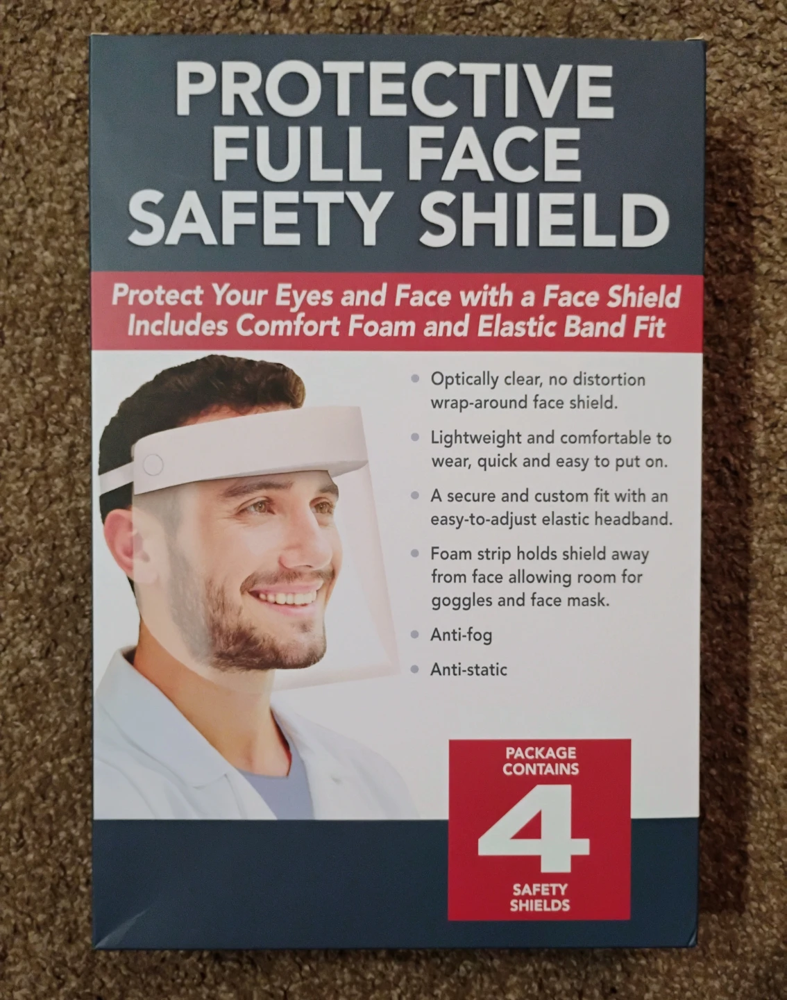 PROTECTIVE FULL FACE SAFETY SHIELDS - photo 2