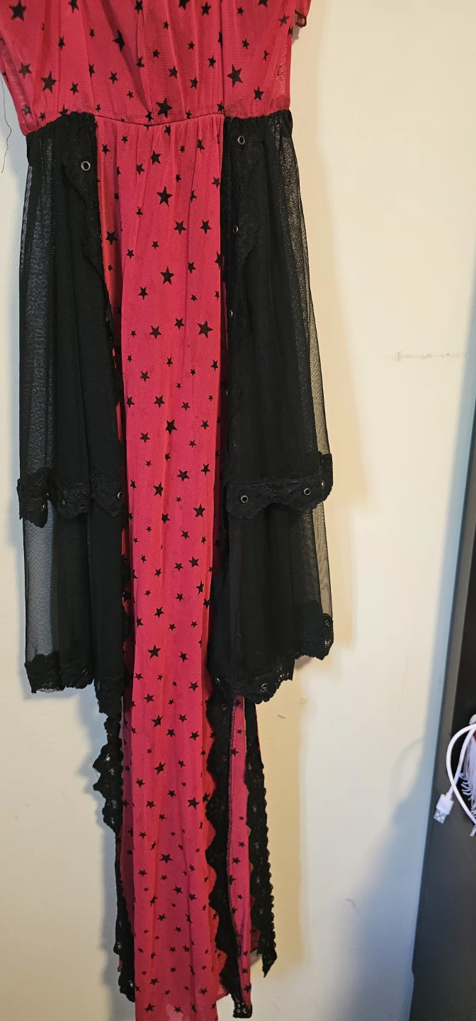 Red and Black Star Lingerie Set - photo 5