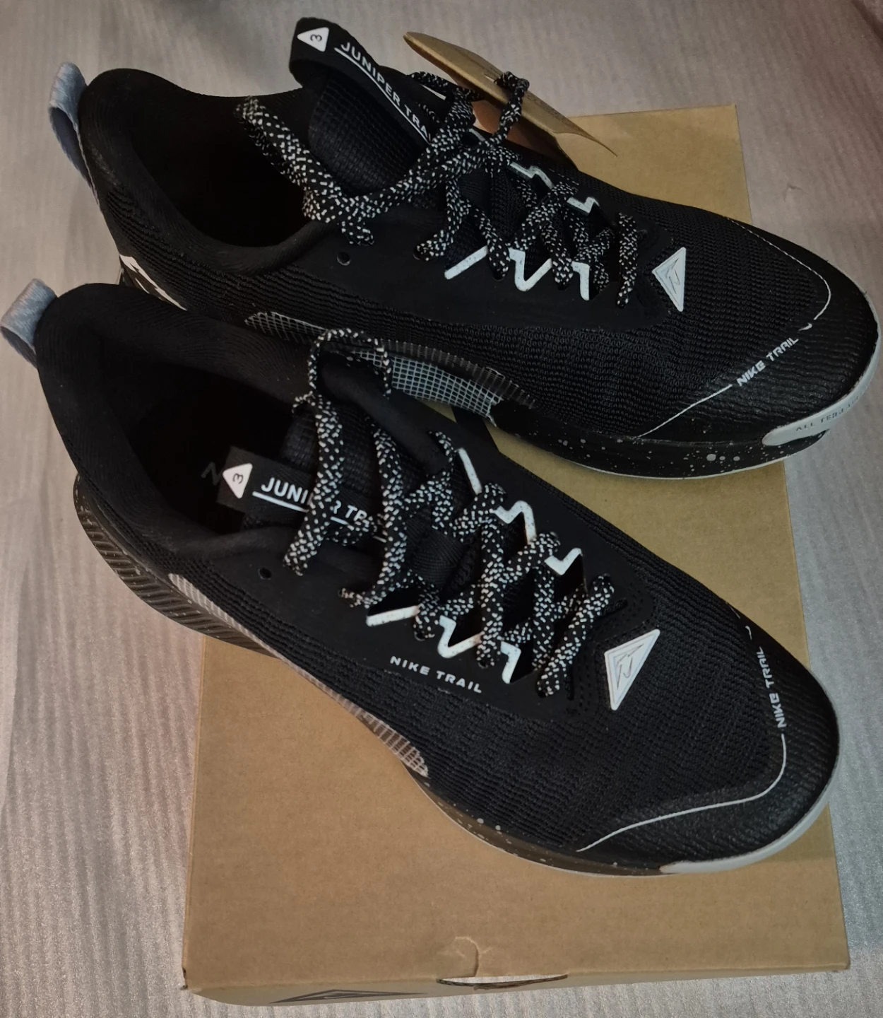 BNIB)Nike Juniper Trail 3 Size 7 Trail Running Shoes