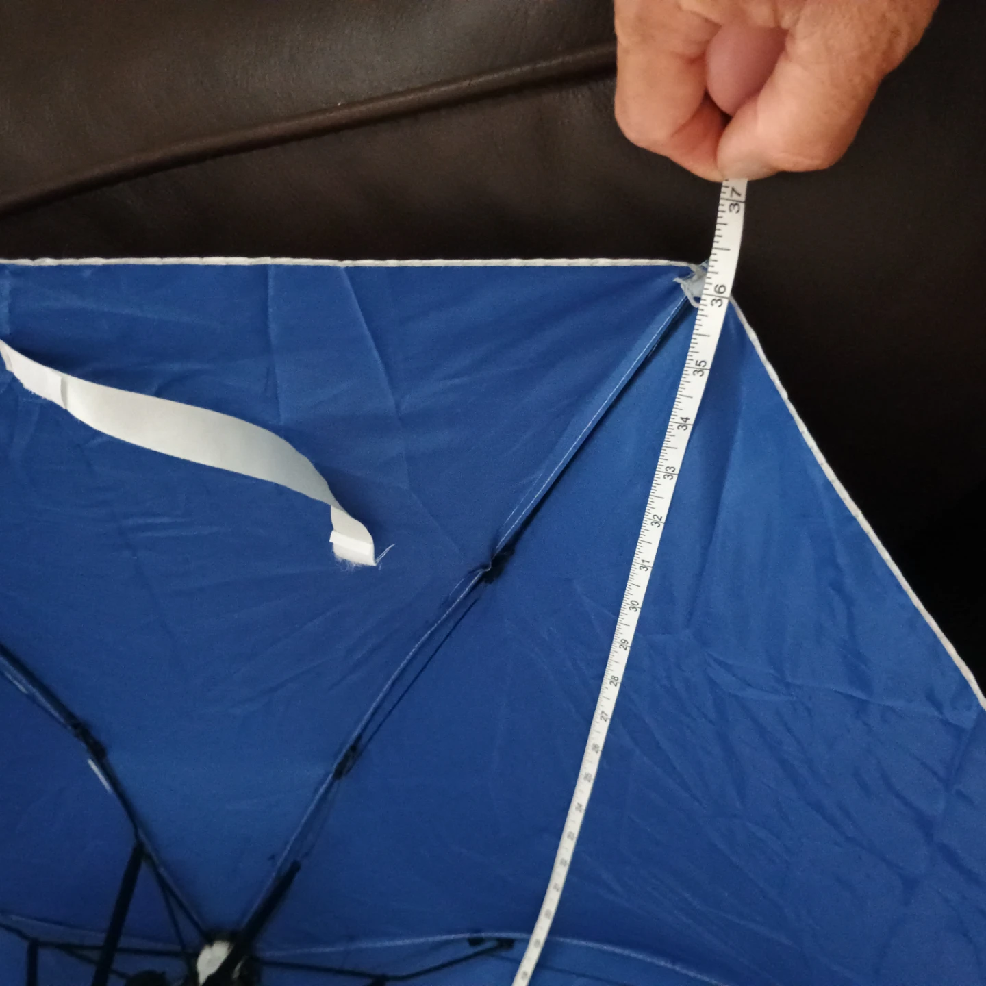 Blue & Silver Umbrella - photo 4