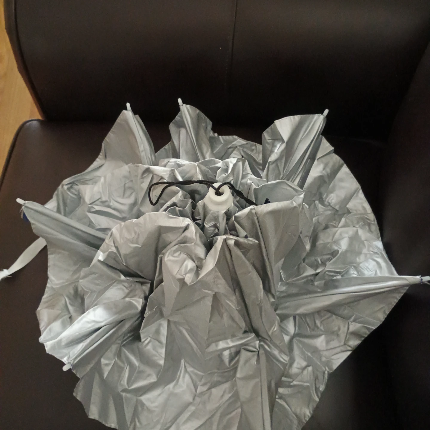 Blue & Silver Umbrella - photo 5