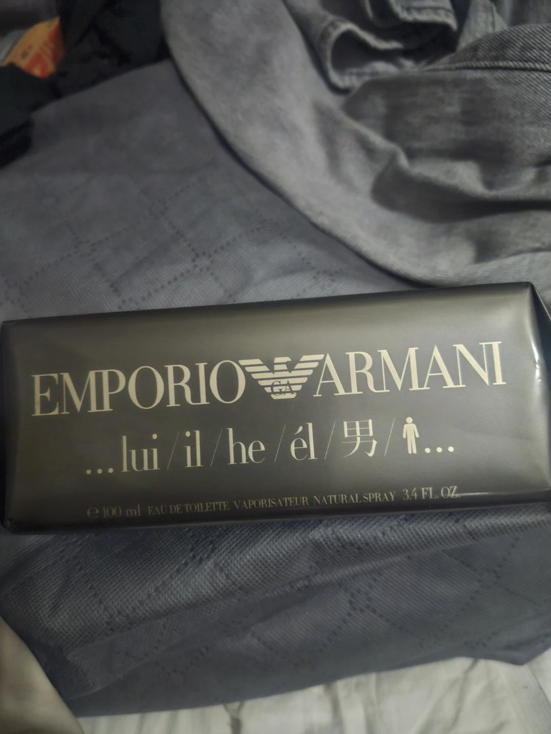 Emporio Armani He Eau de Toilette 3.4 FL. OZ.