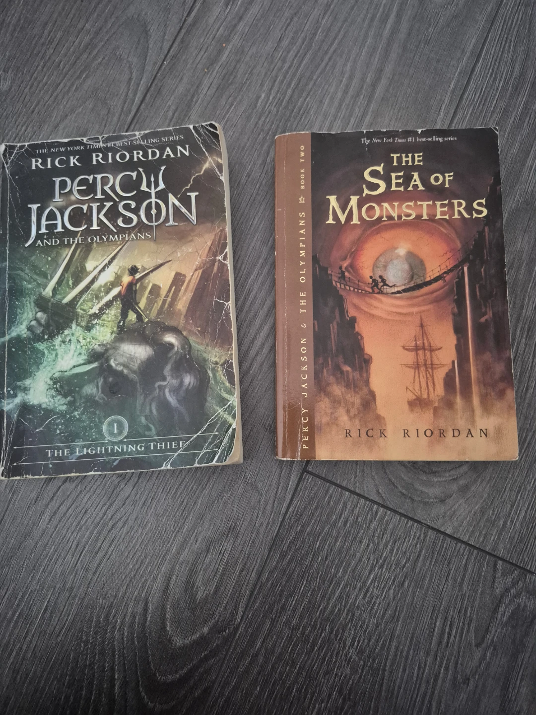 Percy Jackson & The Olympians Books 1 & 2 by Rick Riordan
