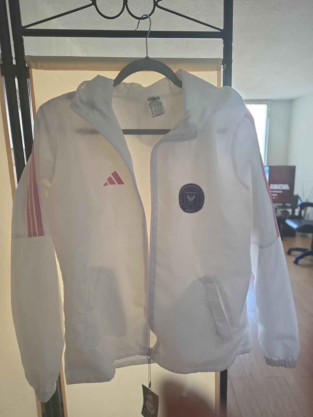 Adidas Inter Miami CF Windbreaker Jacket