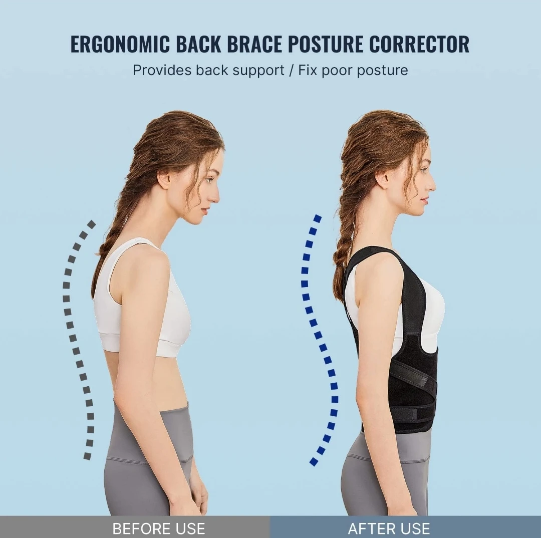Geno Back Brace & Posture Corrector - Lumbar Support Belt - photo 5