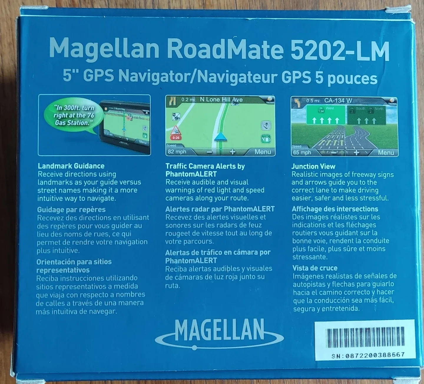 Magellan RoadMate 5202-LM GPS Navigator - photo 3