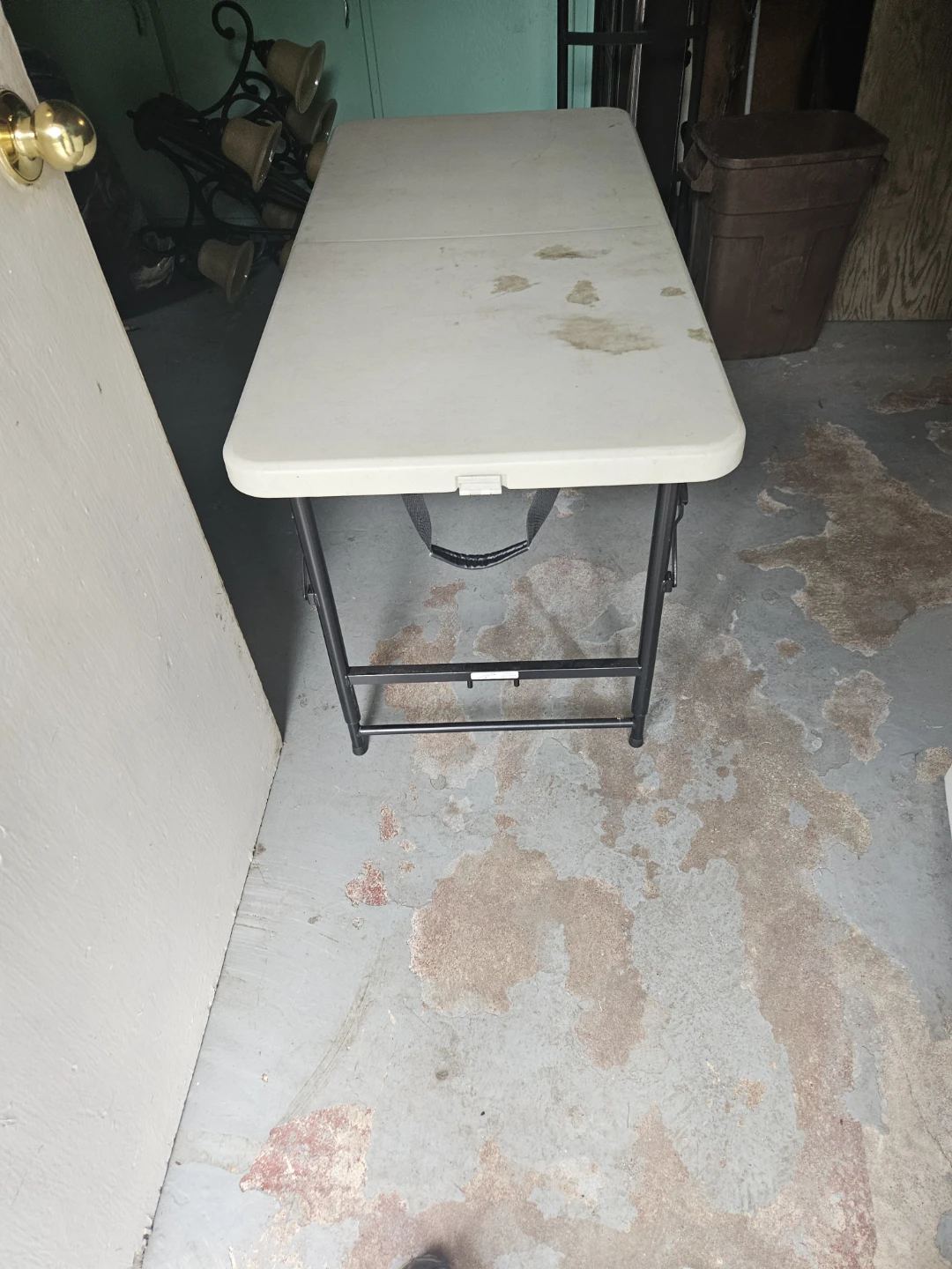 Folding Table - Cream - photo 4