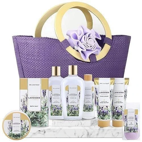 Spa Luxetique Lavender Bath Gift Set with Tote Bag - photo 2