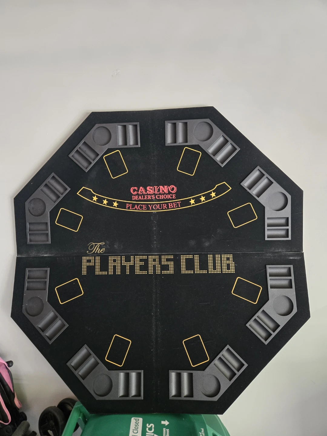 The Players Club Casino Poker Table Top