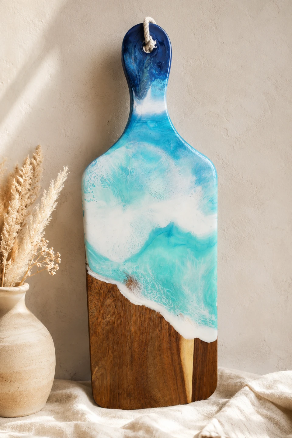 (DISCOUNTED) Ocean Wave Resin Cutting Board