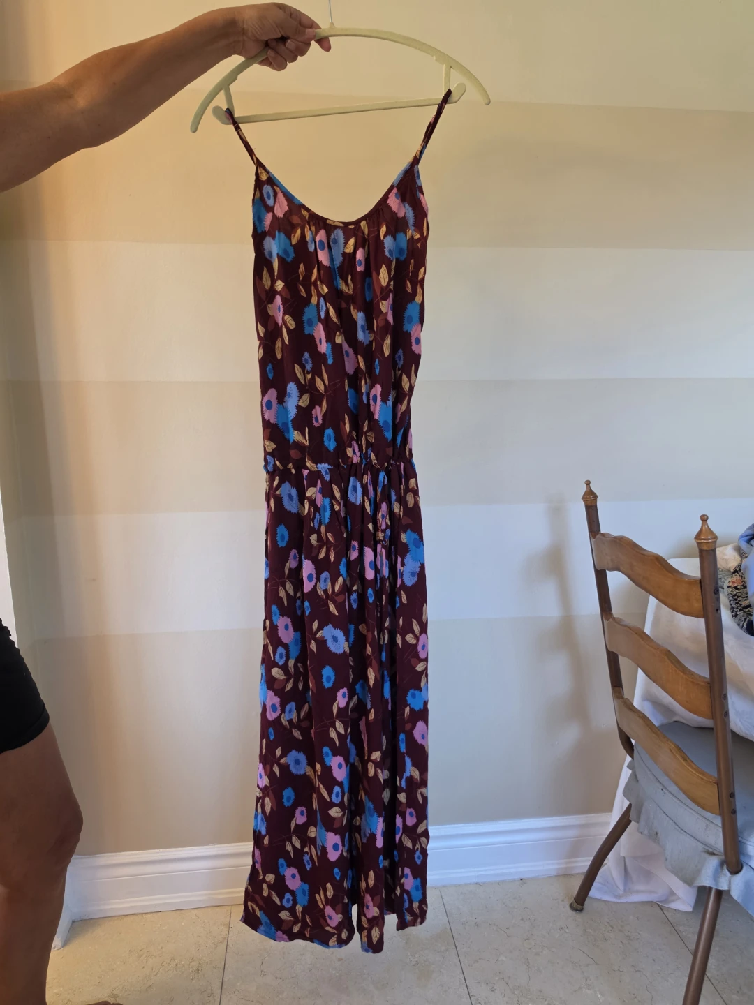Floral Print Maxi Dress