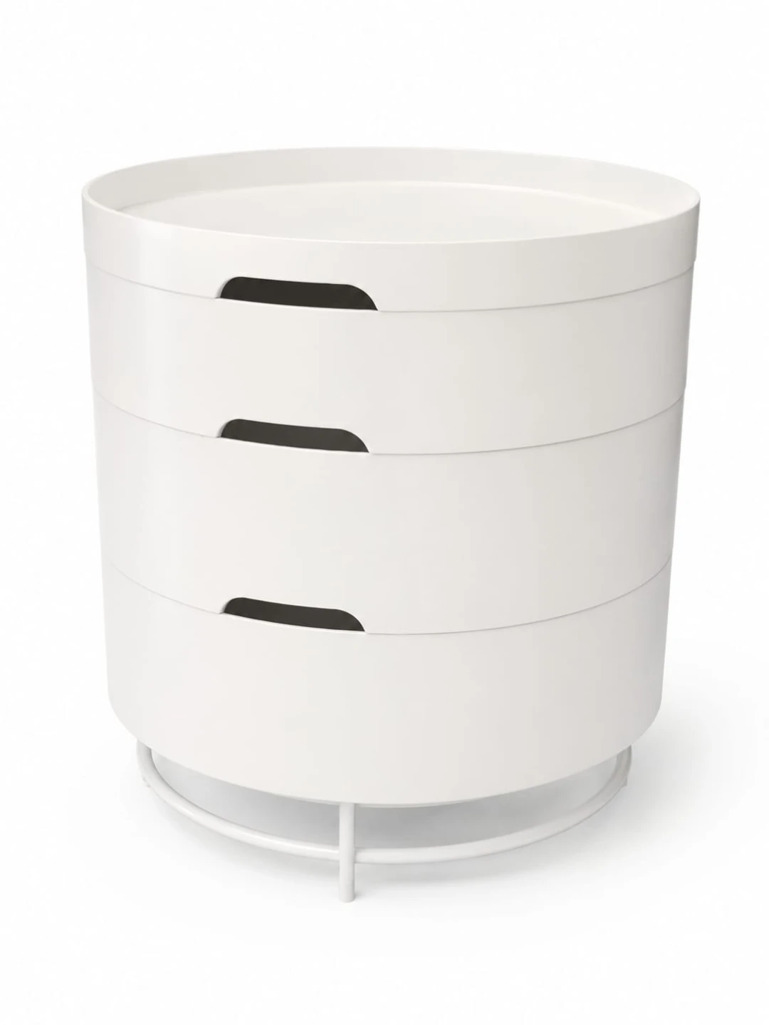White 3-Drawer Storage Unit
