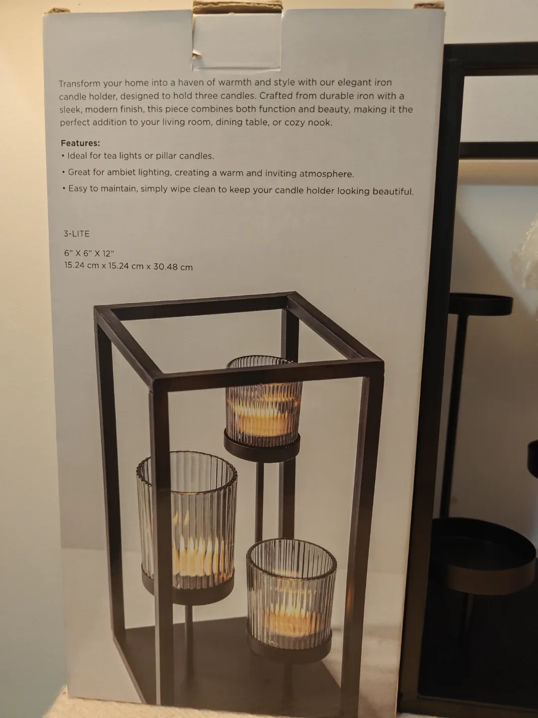 Homestuff Elevate Iron Candleholder - photo 4