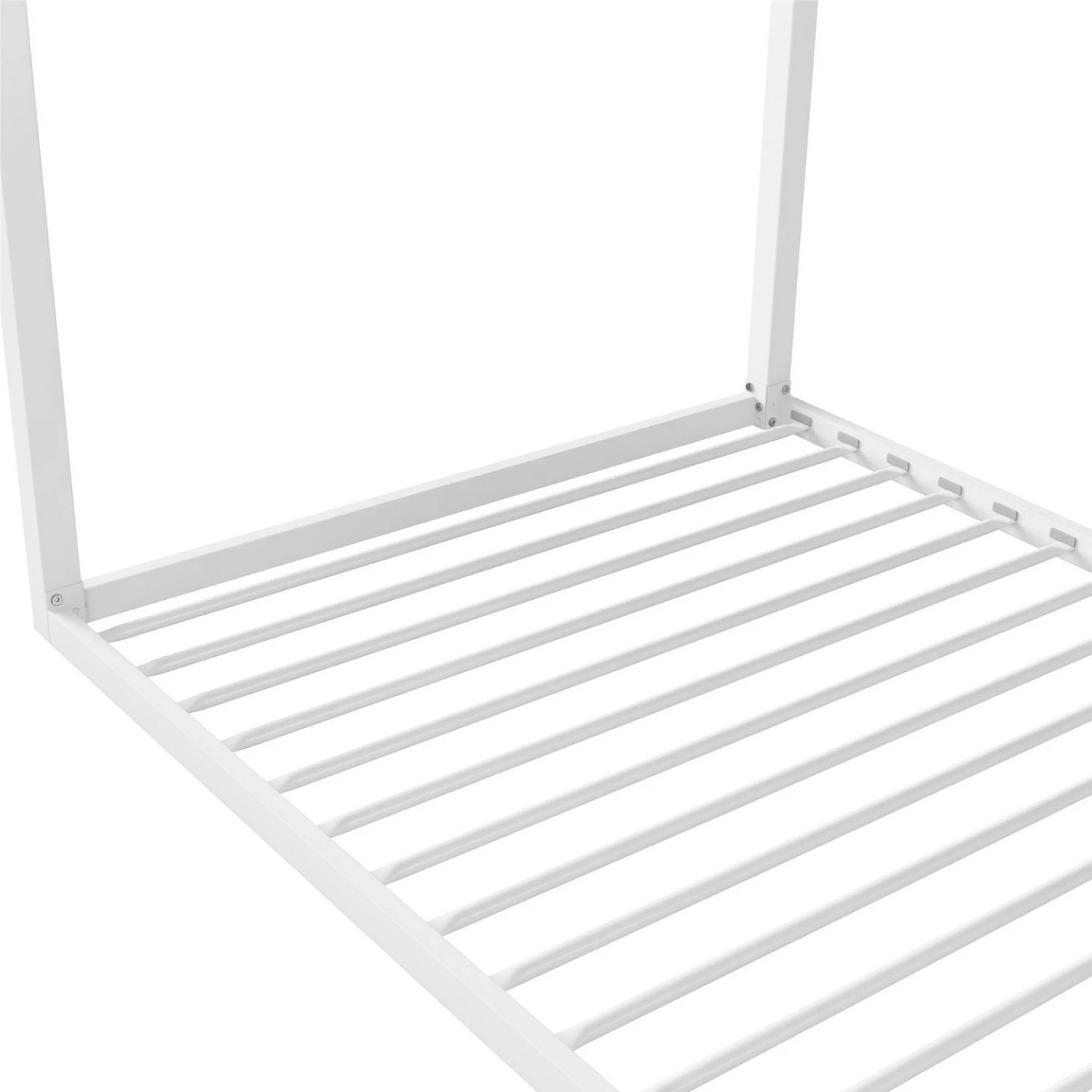 White Toddler House Bed Frame - photo 2