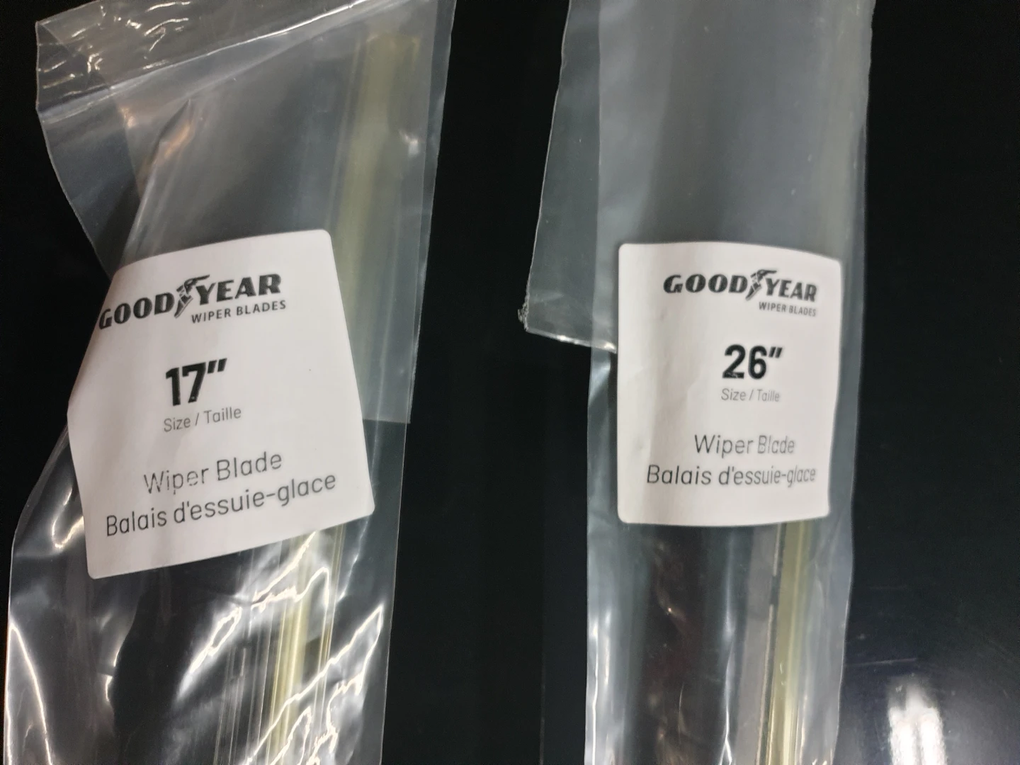 Pair of Brand new car wiper blades for sale