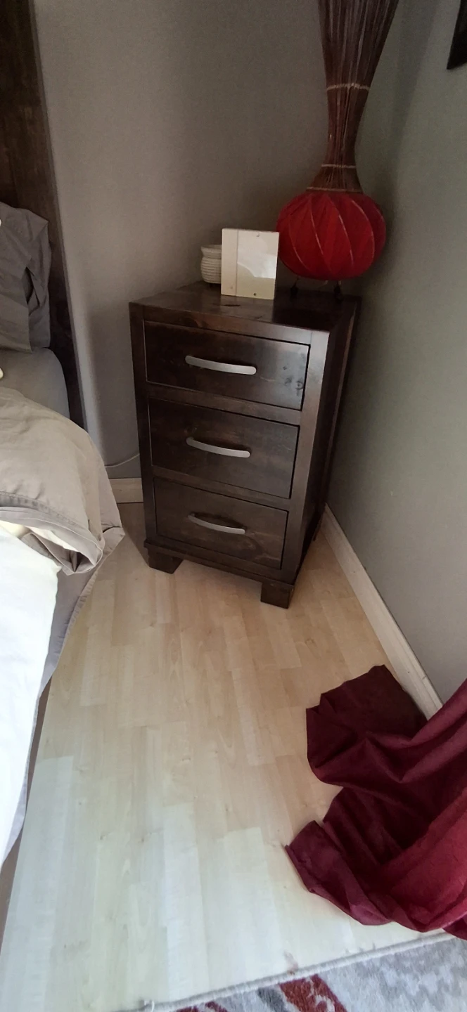 Queen solid wood bed set from Manchester's.  Need it gone asap - photo 3